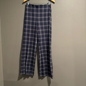 Ann Taylor The Side Zip Straight Pant in Plaid Size 4